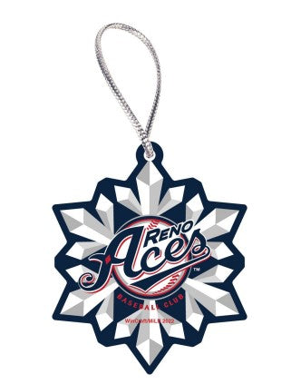 Reno Aces Snowflake Ornament – Reno Aces Official Store