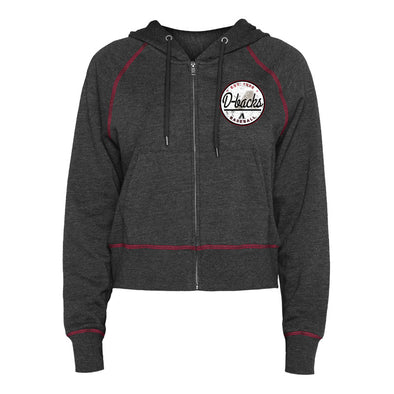 Reno Aces D-backs Cropped Full Zip Hoodie