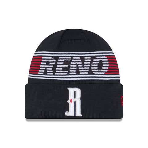Reno 'R' Knit Beanie