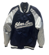 Silver Sox the Reno Aces Throw Back Dug out Jacket.