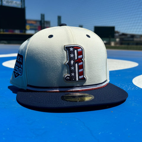 Reno Aces 59FIFTY 250th Fourth of July Fitted Hat