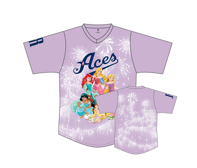 Reno Aces Princess Theme Night Purple Toddler Jersey