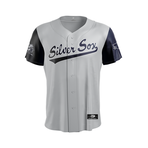 Silver Sox Throwback Fashion OT Sports Jersey