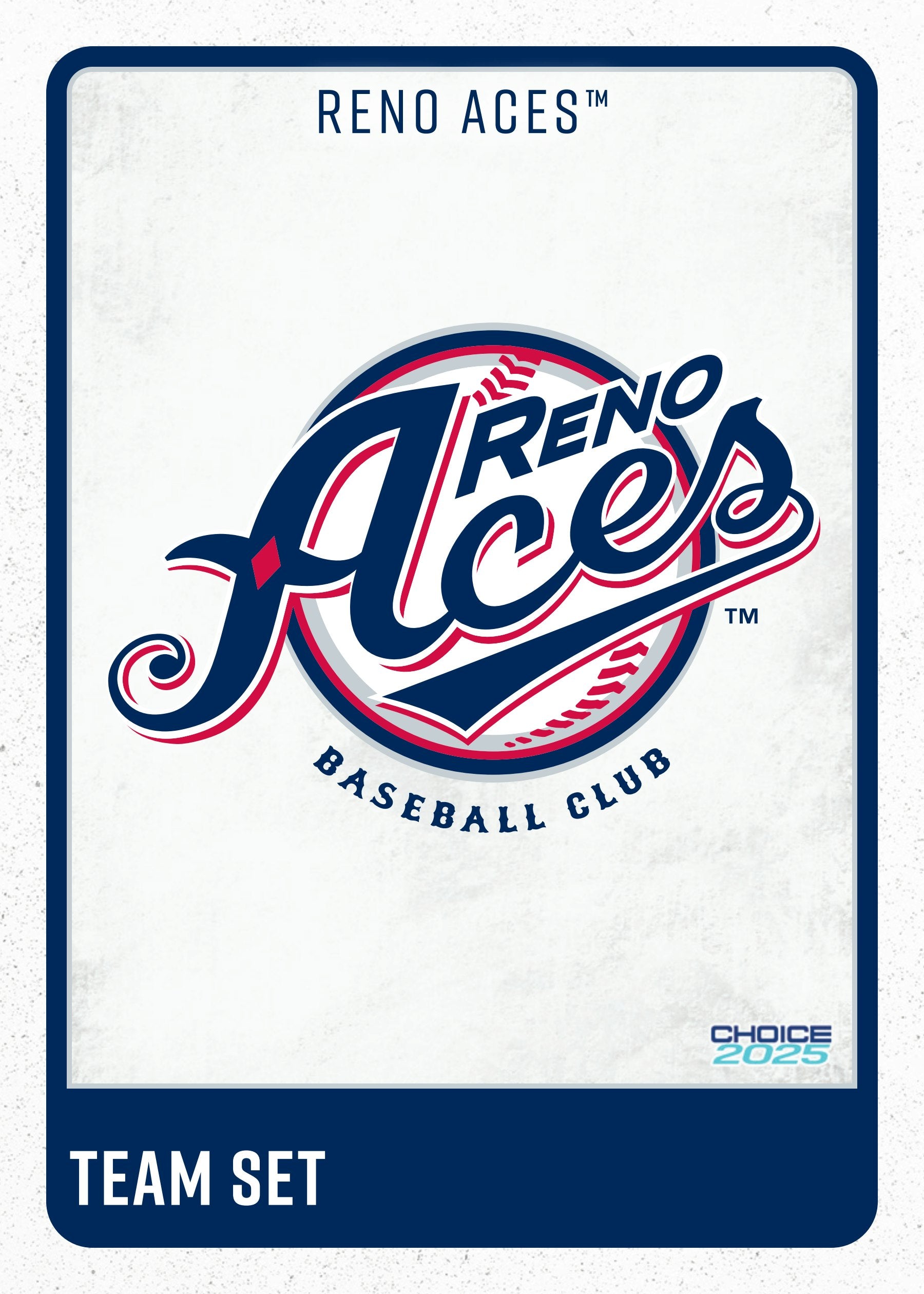 Reno Aces 2025 Player Team Card Set – Reno Aces Official Store
