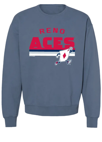 Youth Reno Aces 180 Denim Crew