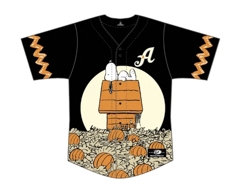 Reno Aces Halfway to Halloween Peanuts Jersey
