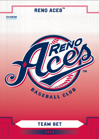 Reno Aces 2026 Player Team Card Set