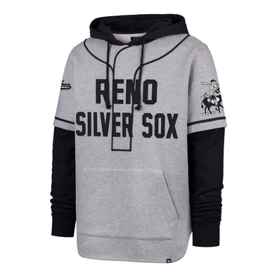 Silver Sox Gray Fifties Shortstop Hoodie