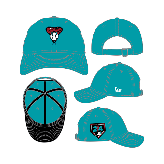 Arizona Diamondbacks 2024 Spring Training New Era Adjustable Hat Reno Aces Official Store