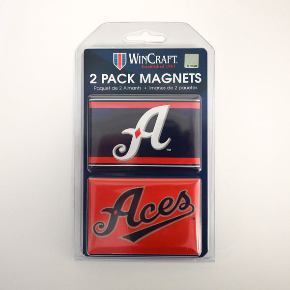 2 pack of Reno Aces Magnets
